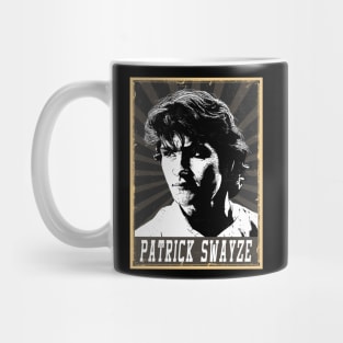 80s Style Patrick Swayze Mug